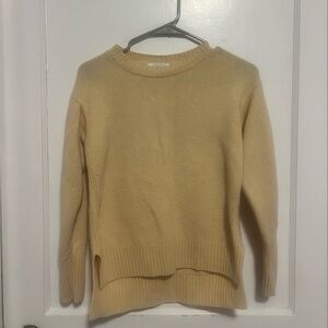 Sage Studio Yellow Wool Pullover Sweater Size S